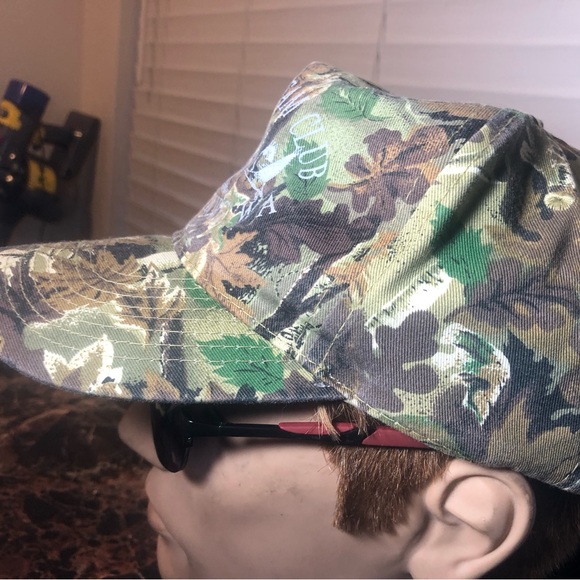 otto Men’s Green Tan Camouflage Baseball Cap Size One - Picture 3 of 10